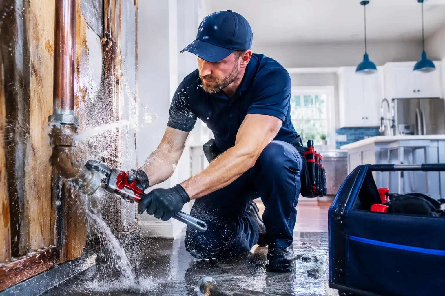 Local emergency pipe repair professionals in Waldron, MI